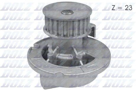 Помпа FORD/OPEL/SAAB/VAUXHALL Zephyr/Vectra/9-3 Sport/Astra "1,8-2,0 "66-15 DOLZ O160