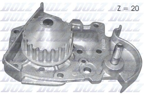 Помпа DACIA/NISSAN/RENAULT Logan/Kubistar/Logan "1,4-1,6 "95>> DOLZ R135