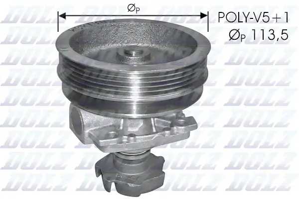 Помпа Dolz FIAT/LANCIA Ritmo/Dedra "1,1-1,6 "77-99 DOLZ S218 (фото 1)