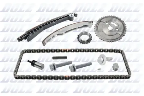 Комплект ланцюга ГРМ з шестернями MINI 1,4/1,6 16V W10/W11 -07 DOLZ SKCB019F
