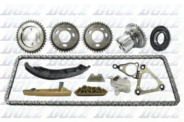 Комплект ланцюга ГРМ FORD / LAND ROVER 2.4 TDCi DOLZ SKCF118 (фото 1)