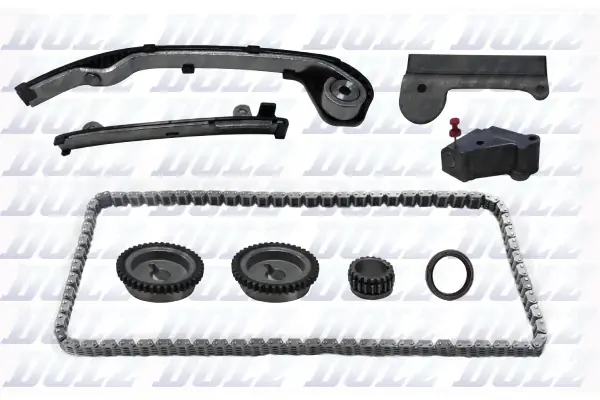Комплект ланцюга ГРМ NISSAN 1.5/1.8 Petrol DOLZ SKCN038F (фото 1)