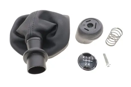 Ручка КПП із пильником чорний 5 ступ без рамки VW T6 (16-19)  DPA 77111642602
