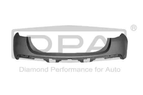 Задній бампер; ґрунтований DPA 81008602