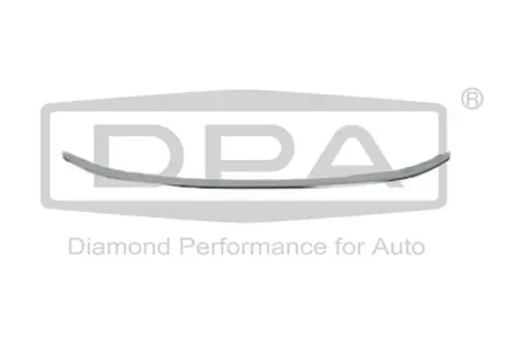Окантовка для переднього бампера; плакована DPA 81025202