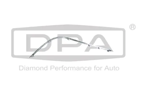 Молдинг заднього бампера лівий VW Passat (3C2) (05-10) DPA 88070019702