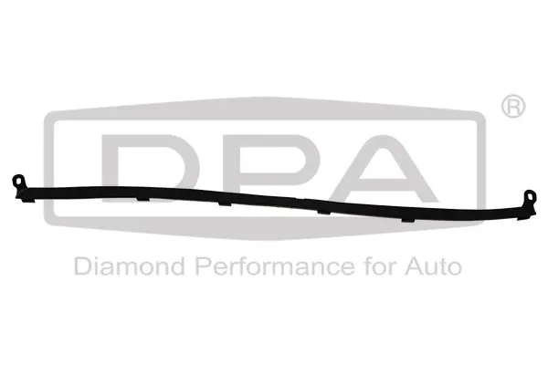 Спойлер переднего бампера Skoda Fabia (00-04) DPA 88070039502 (фото 1)