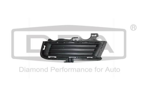 Решетка противотуманной фары правой без отверстия VW Golf (12-) DPA 88531276202