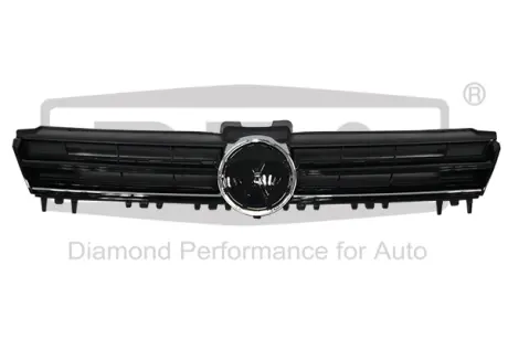 Решетка радиатора без эмблемы (черная) VW Golf (12-) DPA 88531620802