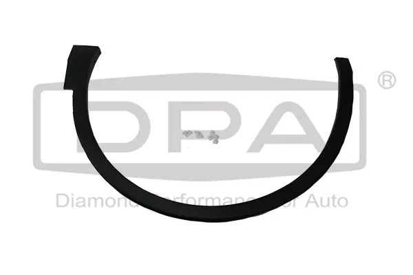 Накладка колісної арки (права передня; чорна) DPA 88541794602 (фото 1)