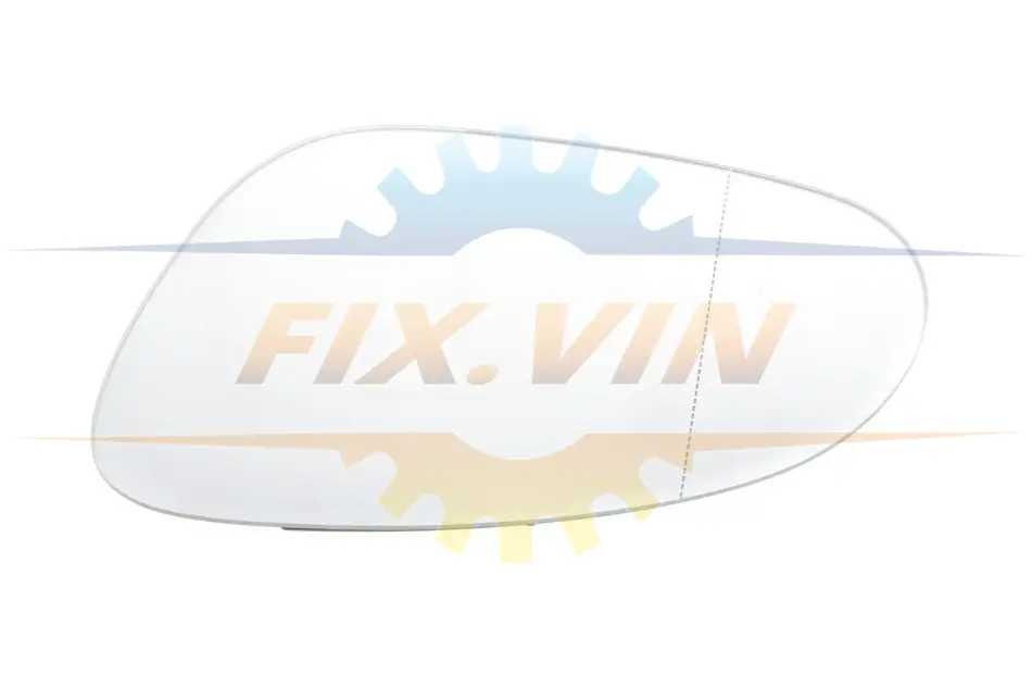 Скло дзеркала (з підігрівом) Skoda Superb/VW Sharan/Passat/Golf V 95-10 (L) DPA 88570421702 (фото 1)