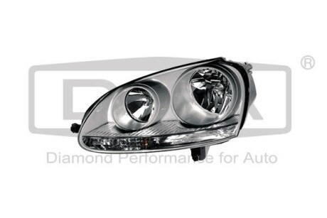 Фара правая без моторчика (белая рамка) VW Golf (93-09),Jetta (05-10) DPA 89410196202