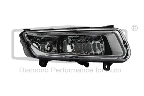 Фара противотуманная правая (под 2 лампамы) VW Polo (6R1, 6C1) (09-14),Polo Saloon (602,604,612, 614),Vento (10-) DPA 89410815702