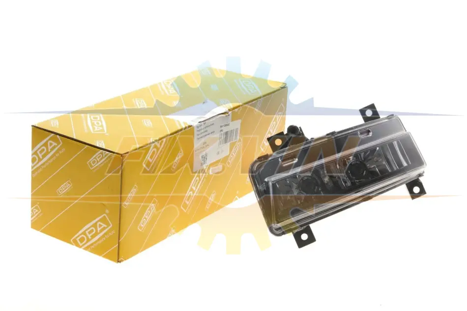 Фара протитуманна Skoda Octavia 1.2-2.0 TSI/TDI 12- (R) (чорна) DPA 99411296402 (фото 1)
