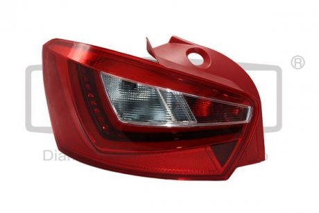 Фонарь левый красный LED Seat Ibiza (08-) DPA 99451456602