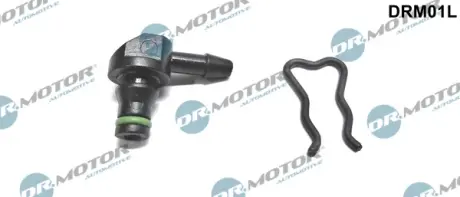 Штуцер пластиковий для паливних шлангів DR.MOTOR DRM01L