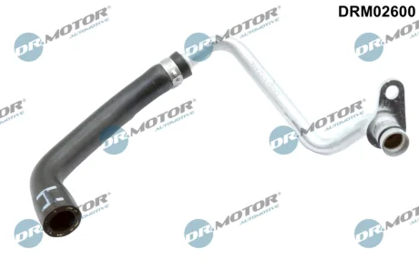 Трубка охолоджуючої рідини (пластик, гума, метал) DR.MOTOR DRM02600