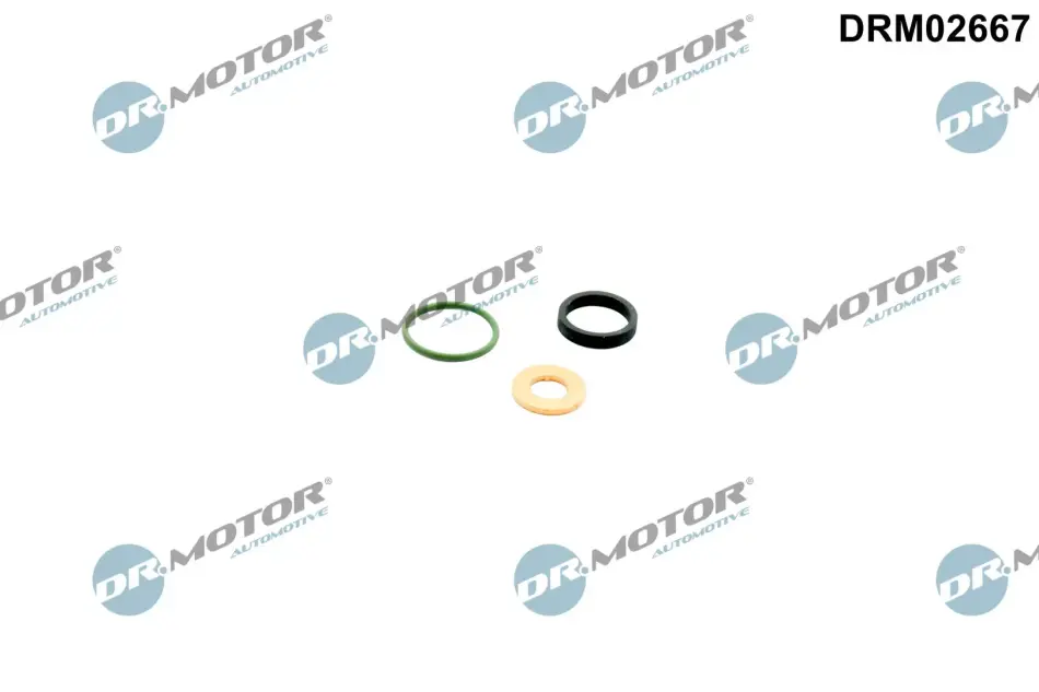 Комплект прокладок з різних матеріалів DR.MOTOR DRM02667S (фото 1)