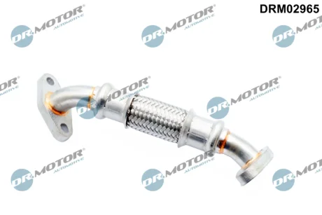 Трубка турбокомпрессора ДВЗ (чорний метал) DR.MOTOR DRM02965
