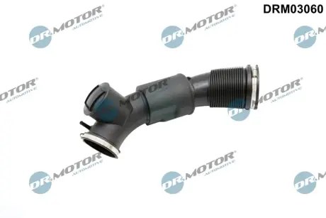 Шланг вентиляції пластиковий з фітингами DR.MOTOR DRM03060