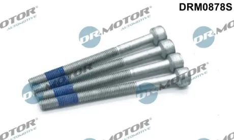 Комплект болтів з головкою системи TORX з чорного металу DR.MOTOR DRM0878S
