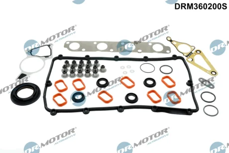Комплект прокладок з різних матеріалів DR.MOTOR DRM360200S