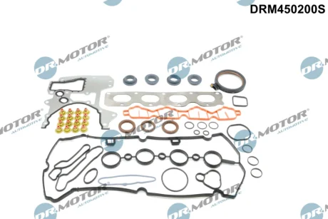 Комплект прокладок з різних матеріалів DR.MOTOR DRM450200S
