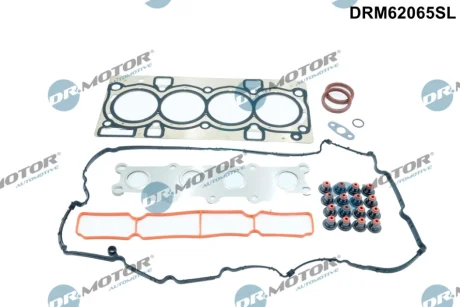 Комплект прокладок з різних матеріалів DR.MOTOR DRM62065SL