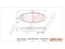 Drive+ - Гальмівні колодки до дисків DR!VE+ DP1010.10.0104 (фото 1)