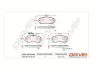 Drive+ - Гальмівні колодки до дисків DR!VE+ DP1010.10.0144 (фото 1)