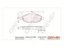 Drive+ - Гальмівні колодки до дисків DR!VE+ DP1010.10.0178 (фото 1)