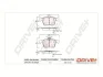 Drive+ - Гальмівні колодки до дисків DR!VE+ DP1010.10.0929 (фото 1)