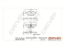 Drive+ - Гальмівні колодки до дисків DR!VE+ DP1010.10.1038 (фото 1)