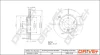 Drive+ - Гальмівний диск (кратно 2) DR!VE+ DP1010.11.0374 (фото 1)
