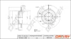 Drive+ - Гальмівний диск (кратно 2) DR!VE+ DP1010.11.0400 (фото 1)