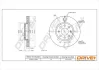 Drive+ - Гальмівний диск (кратно 2) DR!VE+ DP1010.11.0484 (фото 1)