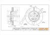 Drive+ - Гальмівний диск (кратно 2) DR!VE+ DP1010.11.0627 (фото 1)
