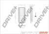 Drive+ - Фільтр повітря (аналог WA6664) DR!VE+ DP1110.10.0085 (фото 1)