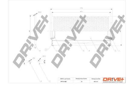 Drive+ - Фільтр оливи (аналог WL7316) DR!VE+ DP1110.11.0024