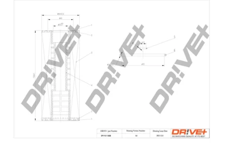 Drive+ - Фільтр оливи (аналог WL7008) DR!VE+ DP1110.11.0026