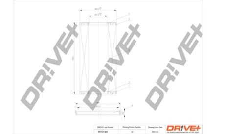 Drive+ - Фільтр оливи (аналог WL7504) DR!VE+ DP1110.11.0078