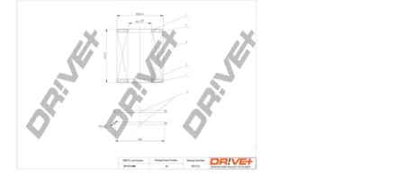 Drive+ - Фільтр оливи (аналог WL7402) DR!VE+ DP1110.11.0095