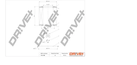 Drive+ - Фільтр оливи (аналог WL7423) DR!VE+ DP1110.11.0096