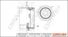 Drive+ Фільтр оливи (аналог WL7445) DR!VE+ DP1110.11.0102 (фото 1)
