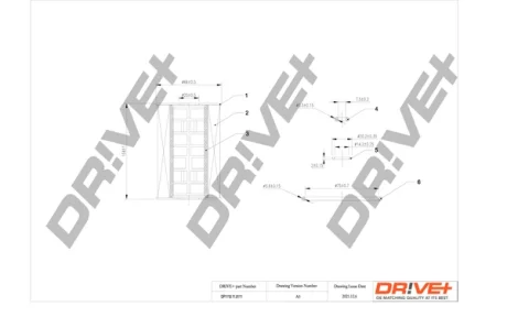 Drive+ - Фільтр оливи (аналог WL7477) DR!VE+ DP1110.11.0111