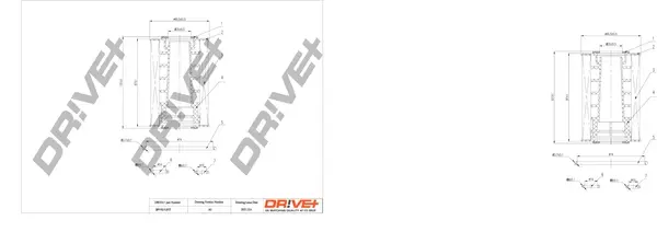 Drive+ - Фільтр оливи (аналог WL7476) DR!VE+ DP1110.11.0117 (фото 1)