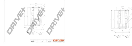 Drive+ - Фільтр оливи (аналог WL7476) DR!VE+ DP1110.11.0117