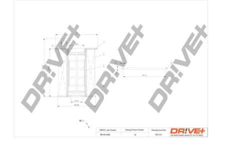 Drive+ - Фільтр оливи (аналог WL7305) DR!VE+ DP1110.11.0132