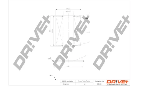 Drive+ - Фільтр оливи (аналог WL7447) DR!VE+ DP1110.11.0141