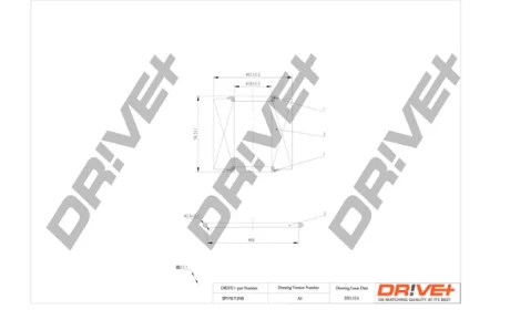 Drive+ Фільтр оливи (аналог WL7472) DR!VE+ DP1110.11.0143